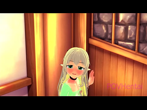 ❤️ (Pakute) Ọmọbinrin Elvish ṣe iranlọwọ fun ọ lati wẹ oju rẹ. ❤ Ohun onihoho didara